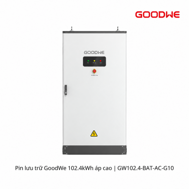 Pin lưu trữ áp cao GoodWe BAT GW102.4-BAT-AC-G10 - 102,4kWh